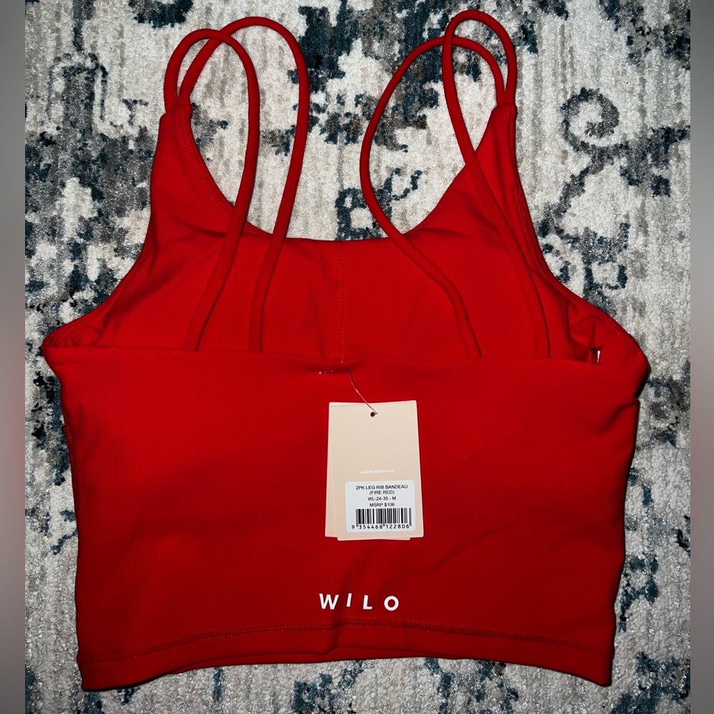 Vibrant Red Tank Top - Picture 2 of 5
